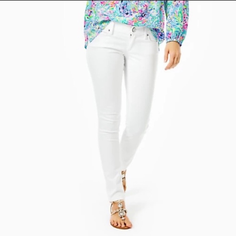 Lily Pulitzer white jeans